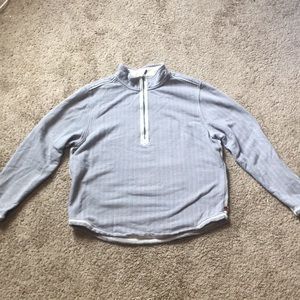 Gray Tommy Bahama 1/4 zip. (M)